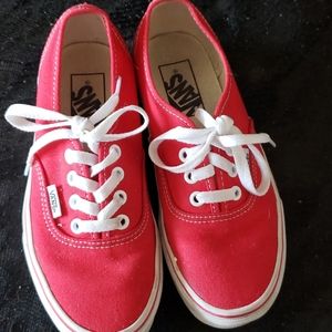 Red vans